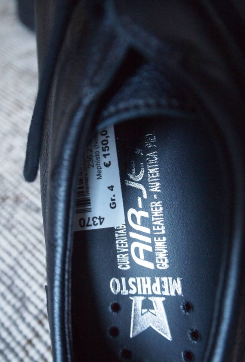 mefi -stroke Mephisto 23cm 23.5cm health shoes France NENCY new goods home storage : inspection fins comfort 