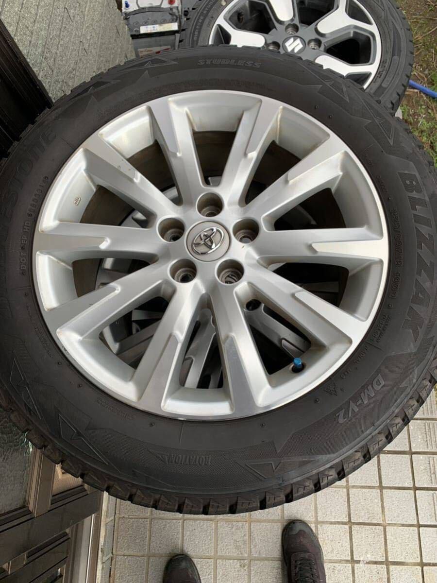 タイヤ 225/60R18 トヨタ順制ホイール p_画像7