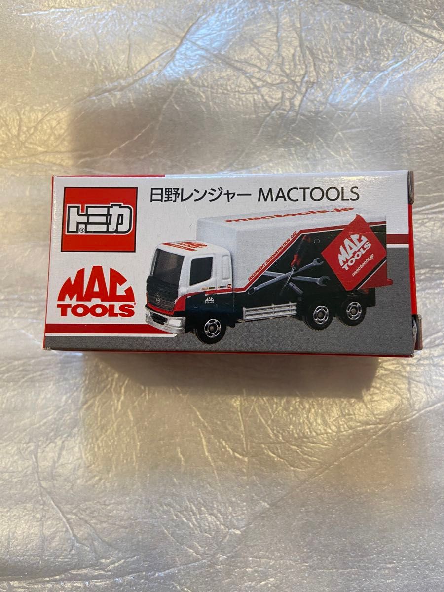 新品、未使用、未開封タカラトミー、Macツールコラボ商品です。セール中限定商品！！トミカ　マックツール　ミニカー　日野レンジャー　