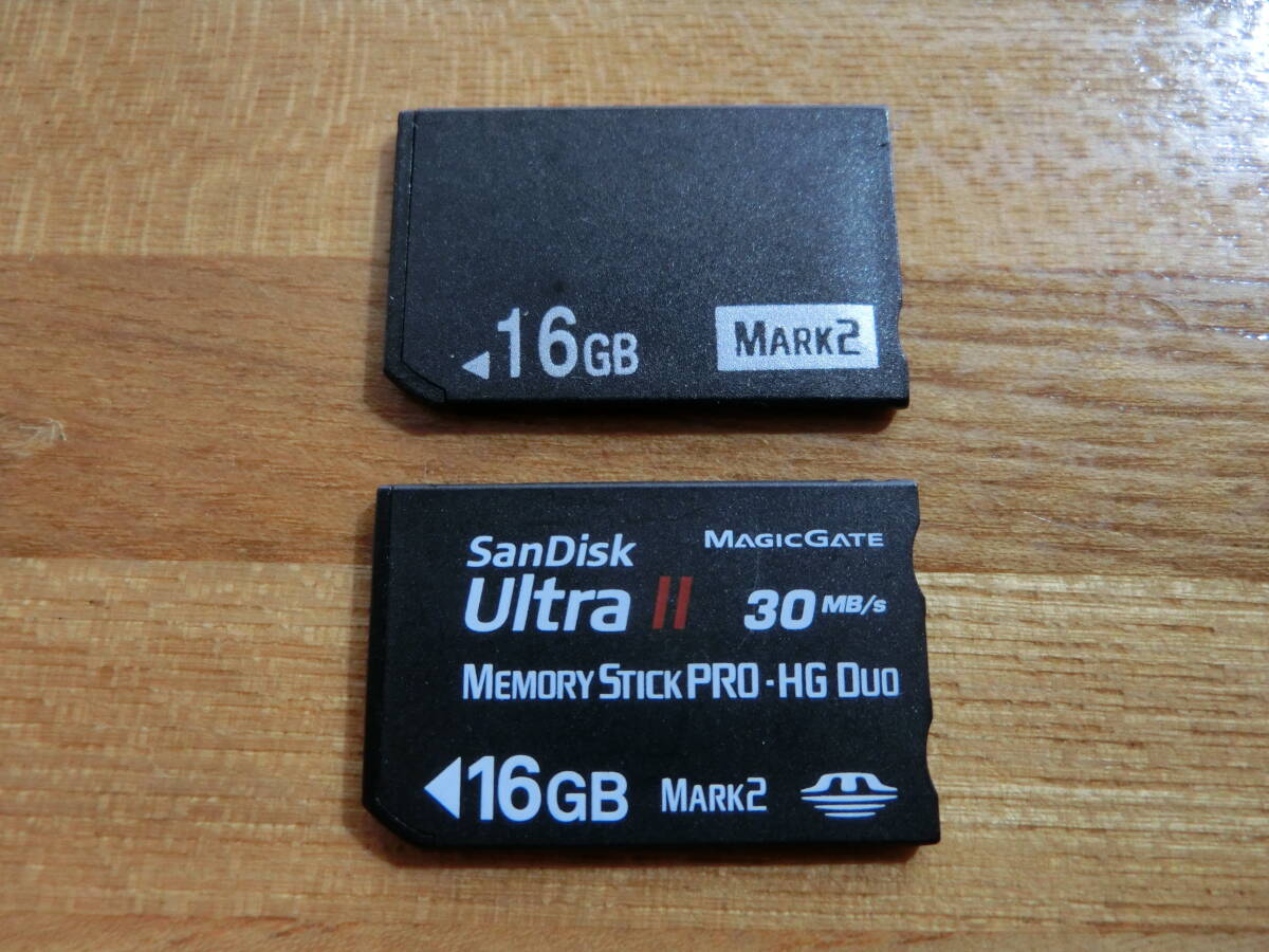 ☆ MEMORY STICK PRO HG Duo sandisk UltraⅡ 16GB MARK2 ☆_画像1