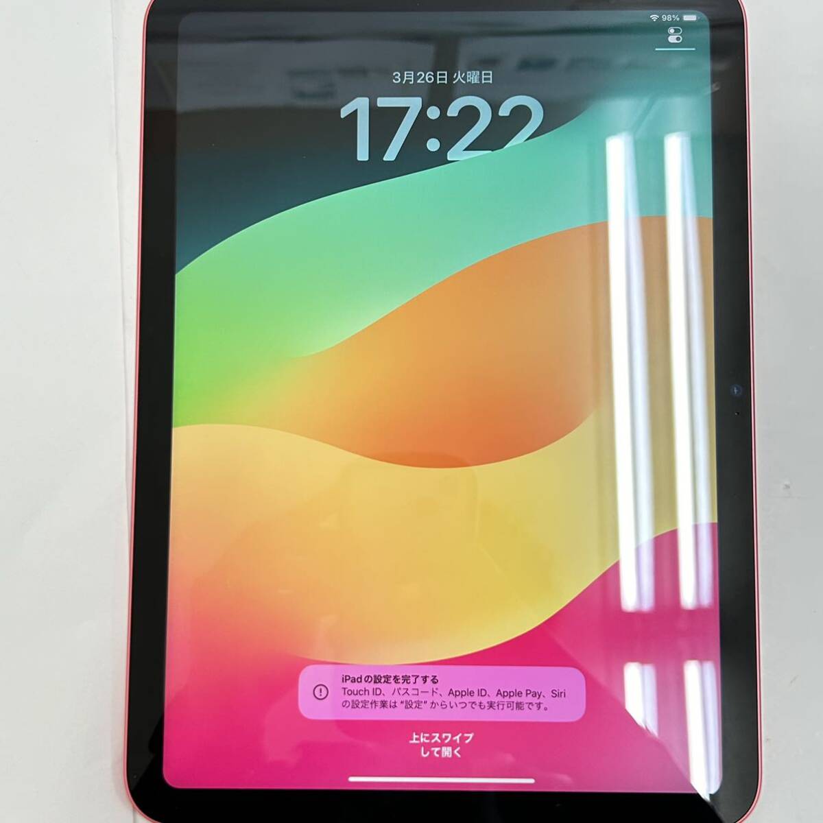 【美品】☆iPad 第10世代 10.9インチ Wi-Fi モデル 64GB ピンク☆Apple アップル A2696 _画像1