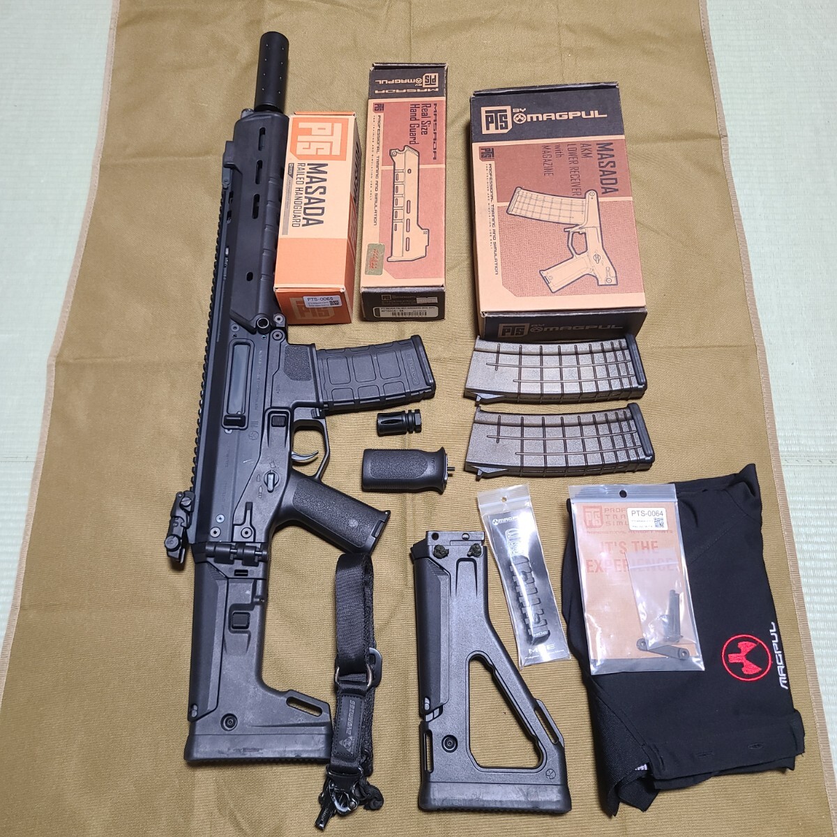 MAGPUL PTS MASADA　おまけ多数　ジャンク 電動ガン_画像1