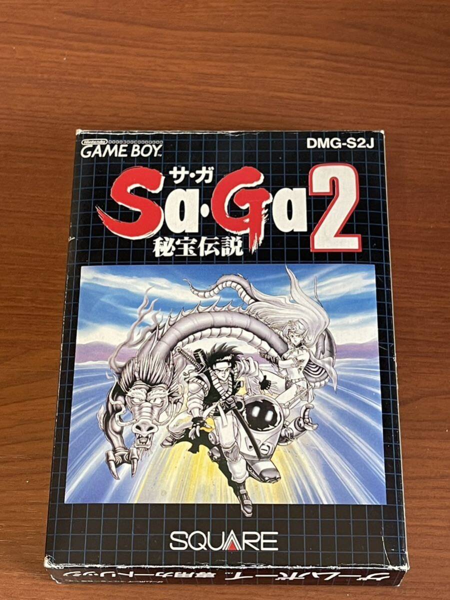 Sa・Ga2 サガ2 秘宝伝説 ゲームボーイ 箱説明書付 動作未確認の画像1