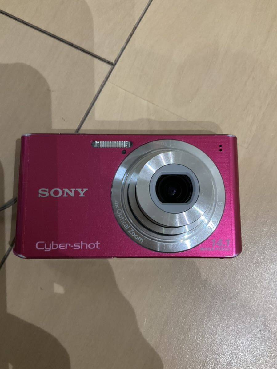 中古　 SONY ソニー Cyber-Shot DSC-W610 ピンク_画像3