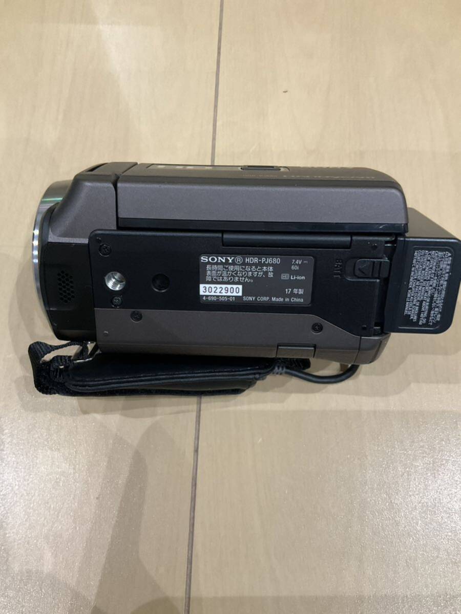 美品 SONY ソニー HANDYCAM デジタルHDビデオカメラ HDR-PJ680の画像5