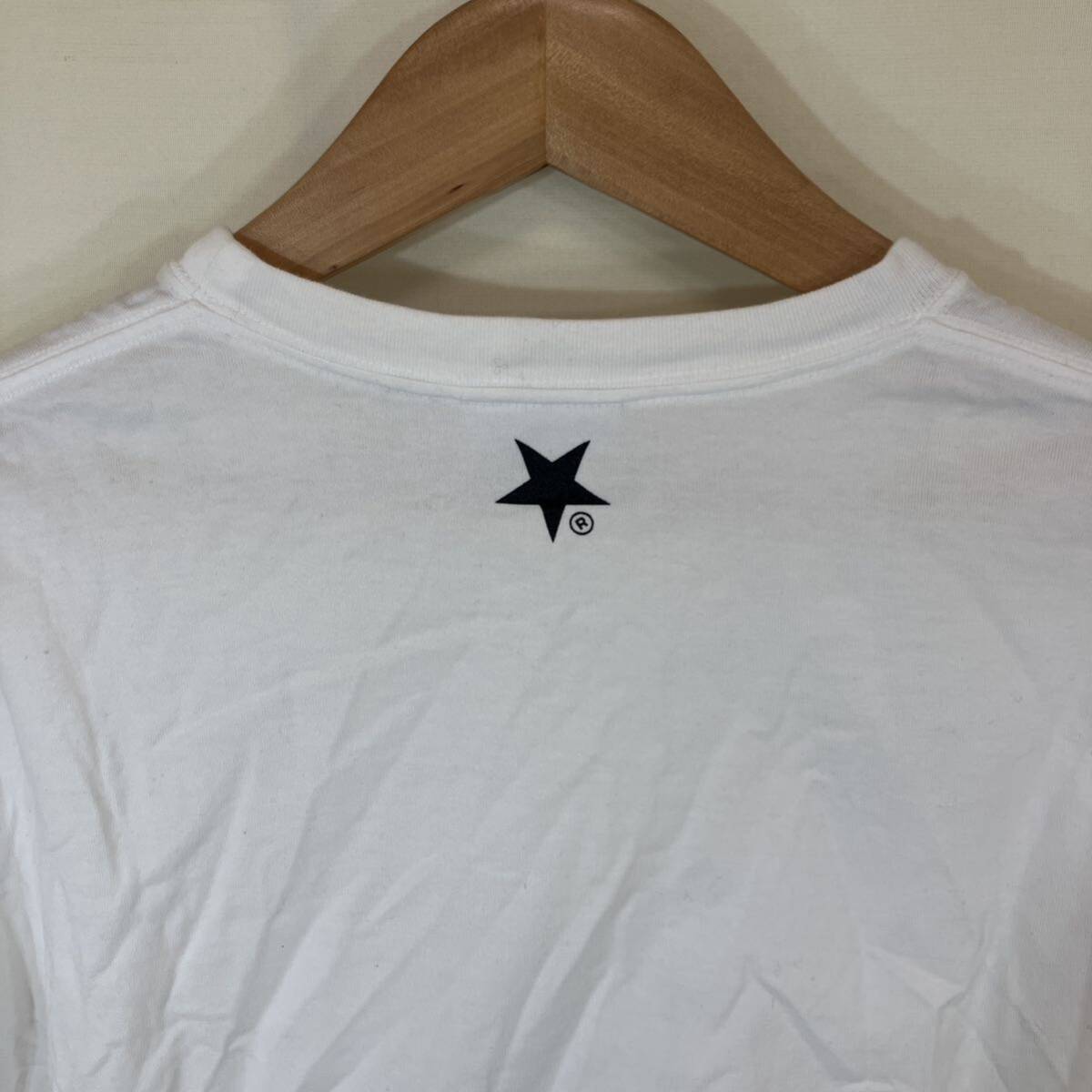 converse tokyo コンバース　melrose メルローズ　men's メンズ　トップス　tシャツ　 size:4 collar:White ホワイト