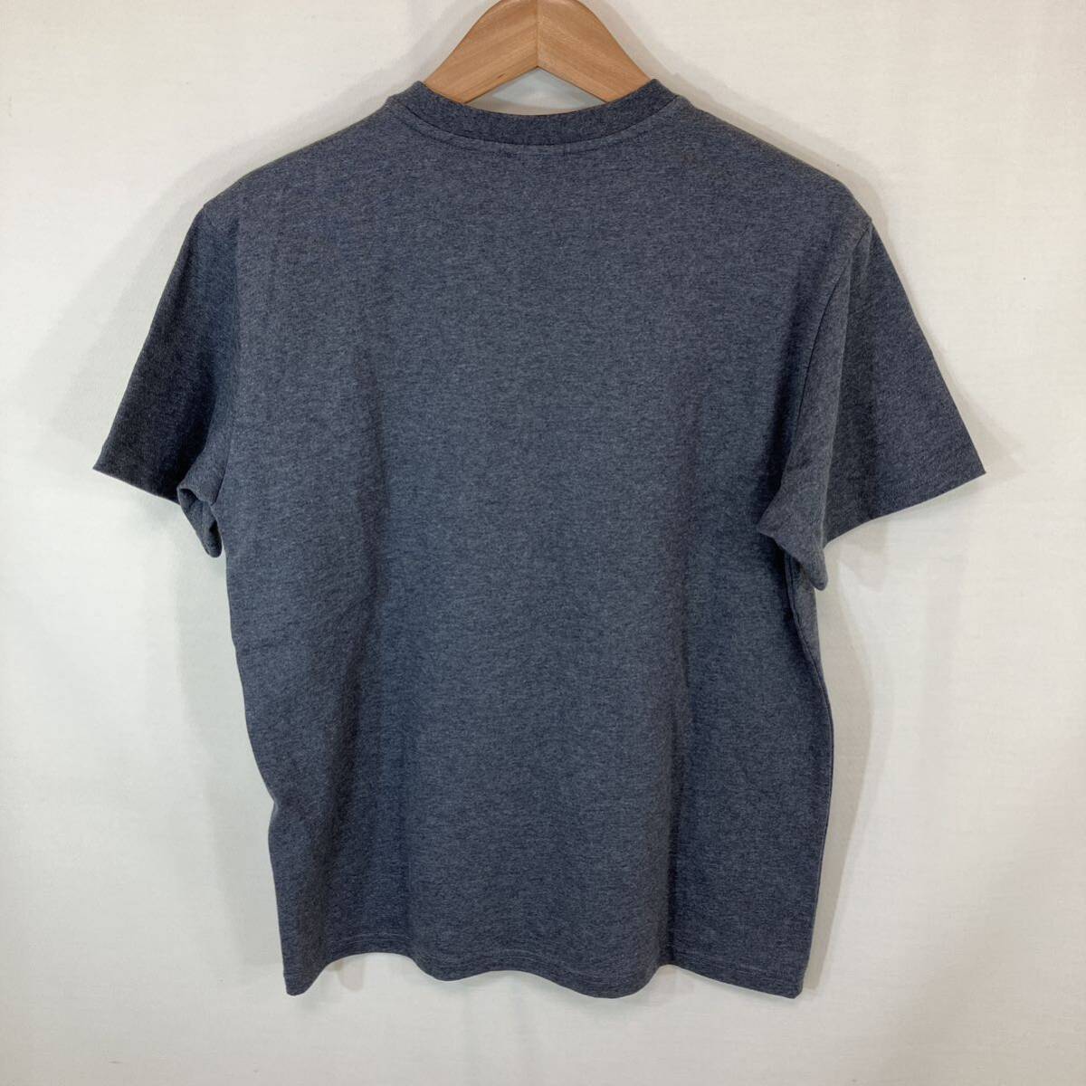 New Balance ニューバランス　men's メンズ　天竺ウーブンポケットショートスリーブ　Tシャツ　トップス size:S collar:グレー