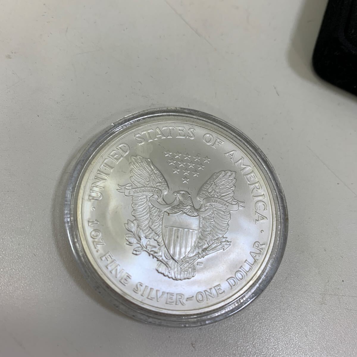 保管品　ベネディクト16世 アメリカ 1ドル銀貨 1oz カラーコイン 2005年 記念硬貨 イーグル シルバーコイン 1オンス ローマ教皇　銀貨 _画像3