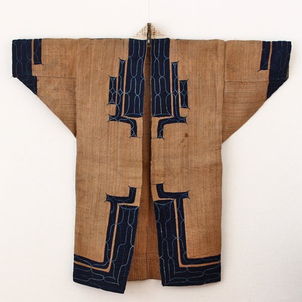 【TAKIYA】7230『 アイヌ民族衣装 アットゥシ 』 アツシ 厚司織 樹皮衣 靱皮衣 antique kimono textile 民藝 古美術 時代の画像2