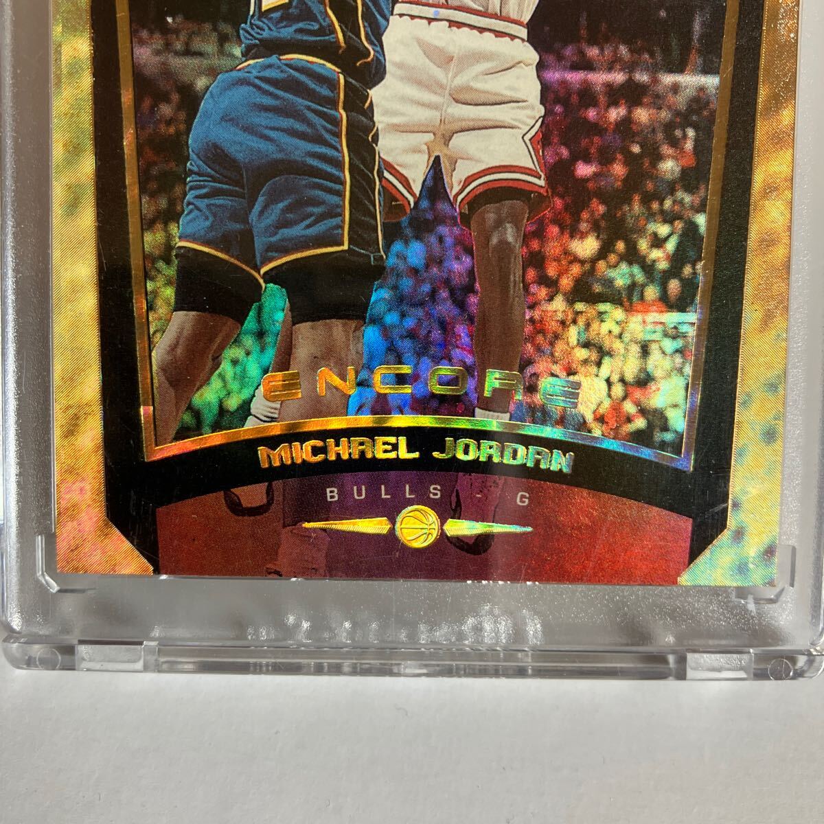 ★ MICHAEL JORDAN ★ 1998-99 UPPERDECK ENCORE [ F/X GOLD /125 ] ★ ジョーダンの画像3