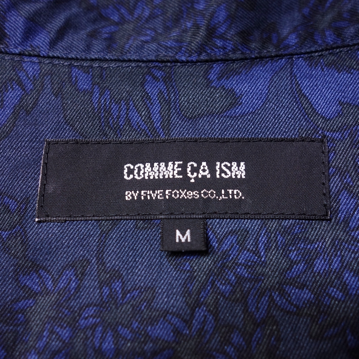 Mサイズ 半袖シャツ コムサイズム メンズ COMME CA ISM 古着 LX50の画像6