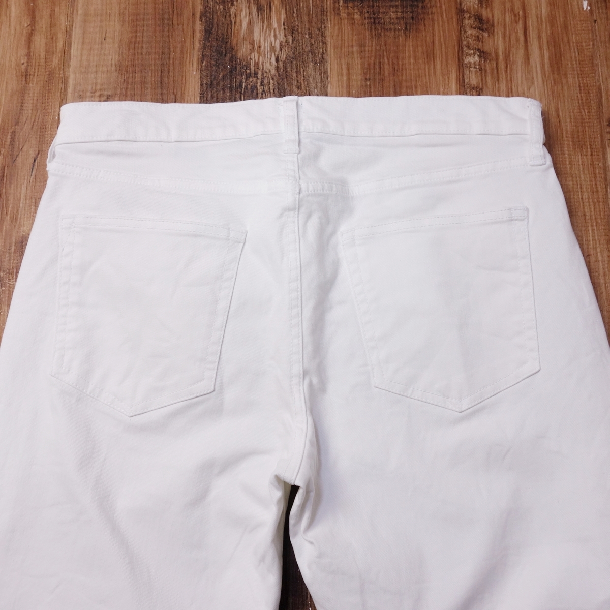 29 -inch jeans lady's GAP GIRLFRIEND old clothes Denim pants white MK9
