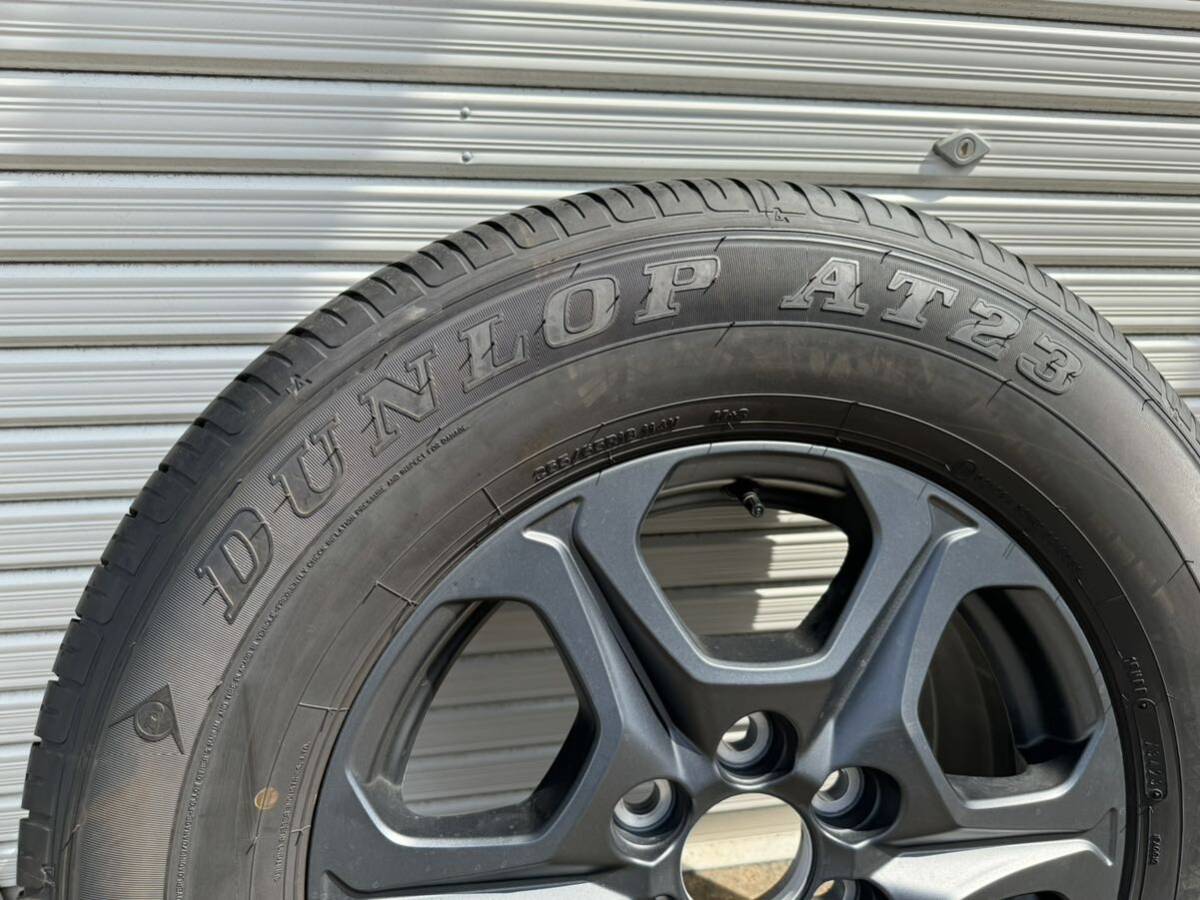 6M30 ランドクルーザー 300 GRスポーツ 純正 ホイール 1本 18×7.5J +60 ダンロップ グラントラック 265/65R18 2023年34週製造_画像2