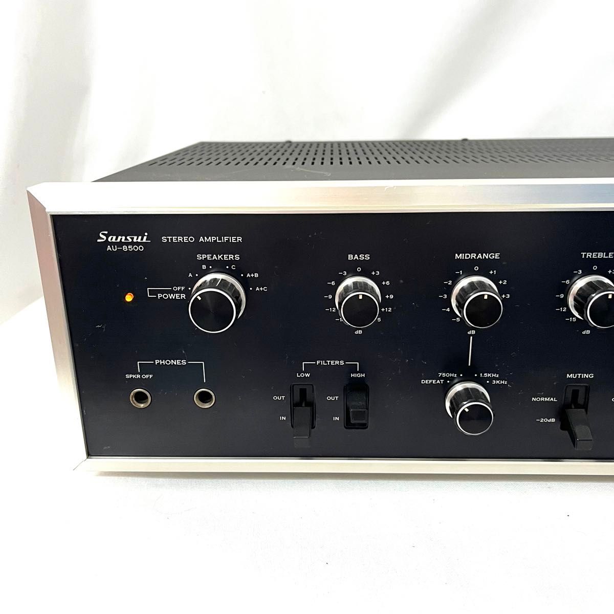 【メンテナンス済】SANSUI サンスイ プリメインアンプ AU-8500