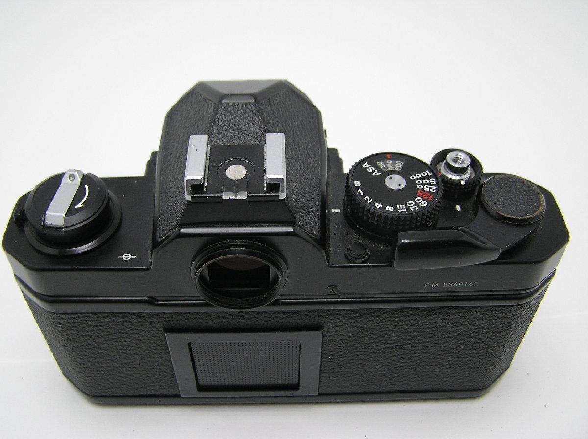 ★ハローカメラ★9819 ニコン Nikon【FM：ブラック B2369145】難有 動作品 現状 1円スタート 即決有り_画像8