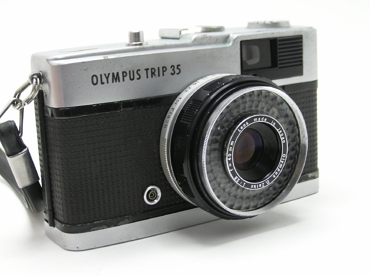 ★ハローカメラ★9889 OLYMPUS TRIP35 オリンパストリップ35 清掃済み 整備済み 動作品 1円スタート 即決有り          の画像2