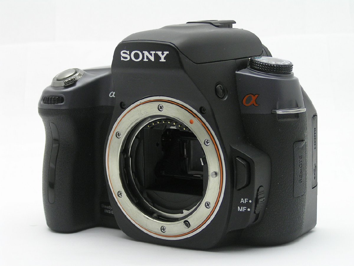 ★ハローカメラ★9834 SONY α 550 Body ( No. 0011785 ) 1420万画素 【本体とバッテリーのみ】 動作品 現状 1円スタート 即決有り_画像3