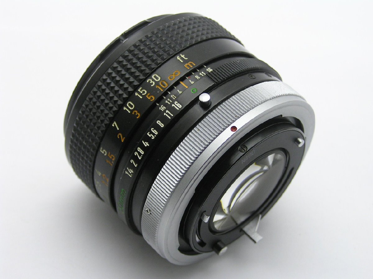 ★ハローカメラ★9919 CANON LENS FD ( 50mm F1.4 S.S.C. ) 動作品 現状 1円スタート 即決有り_画像6