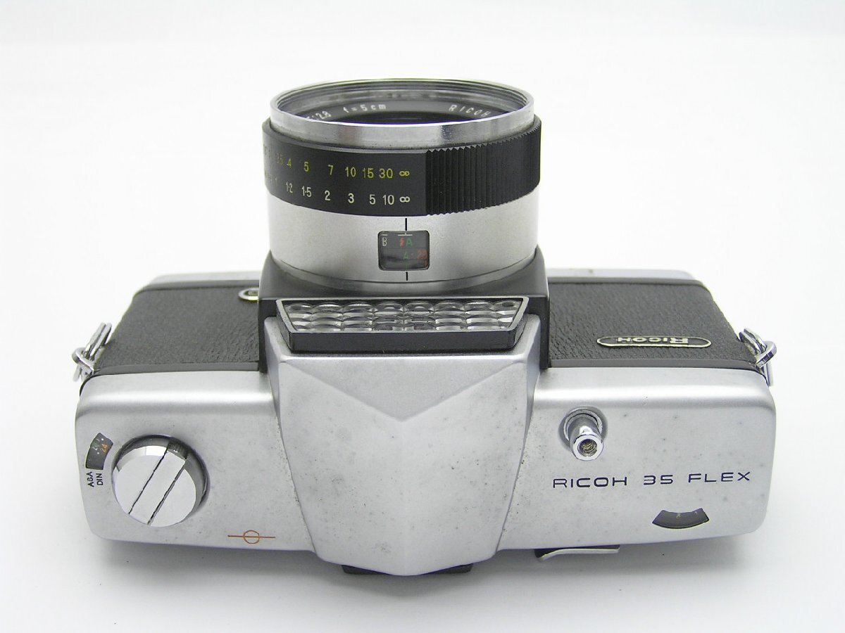 ★ハローカメラ★9945 RICOH 35 FLEX ( 5cm F2.8 ) 【:要清掃】動作品ジャンク 現状 1円スタート 即決有りの画像6