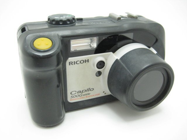 * Hello camera *9928 Ricoh RICOH Caplio500G wide/813 десять тысяч пикселей / строительные работы фотосъемка. пыленепроницаемый. водонепроницаемый 1m.28mm фотосъемка OK 1 иен старт быстрое решение иметь 