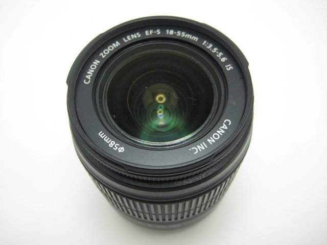 ★ハローカメラ★9941 Canon EFｓ 18-55mm F3.5-5.6 IS　STABILIZER　動作品 現状 1円スタート 即決有り_画像3