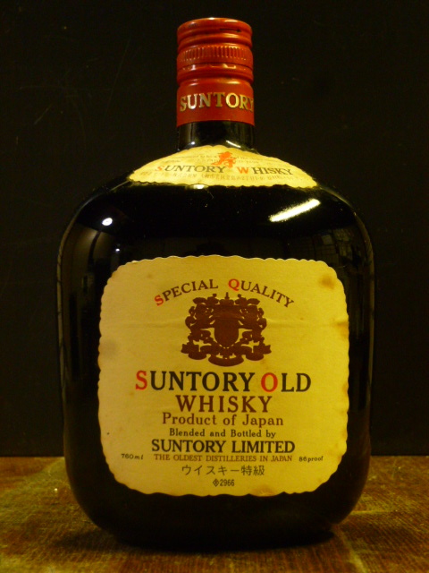 特級 サントリー ”オールド” 1970年代終盤～1980年あたり 760ml 86proof SUNTORY OLD 刻印ボトル ウイスキー絶頂期  特SUN・OLD-0319-Aの画像1