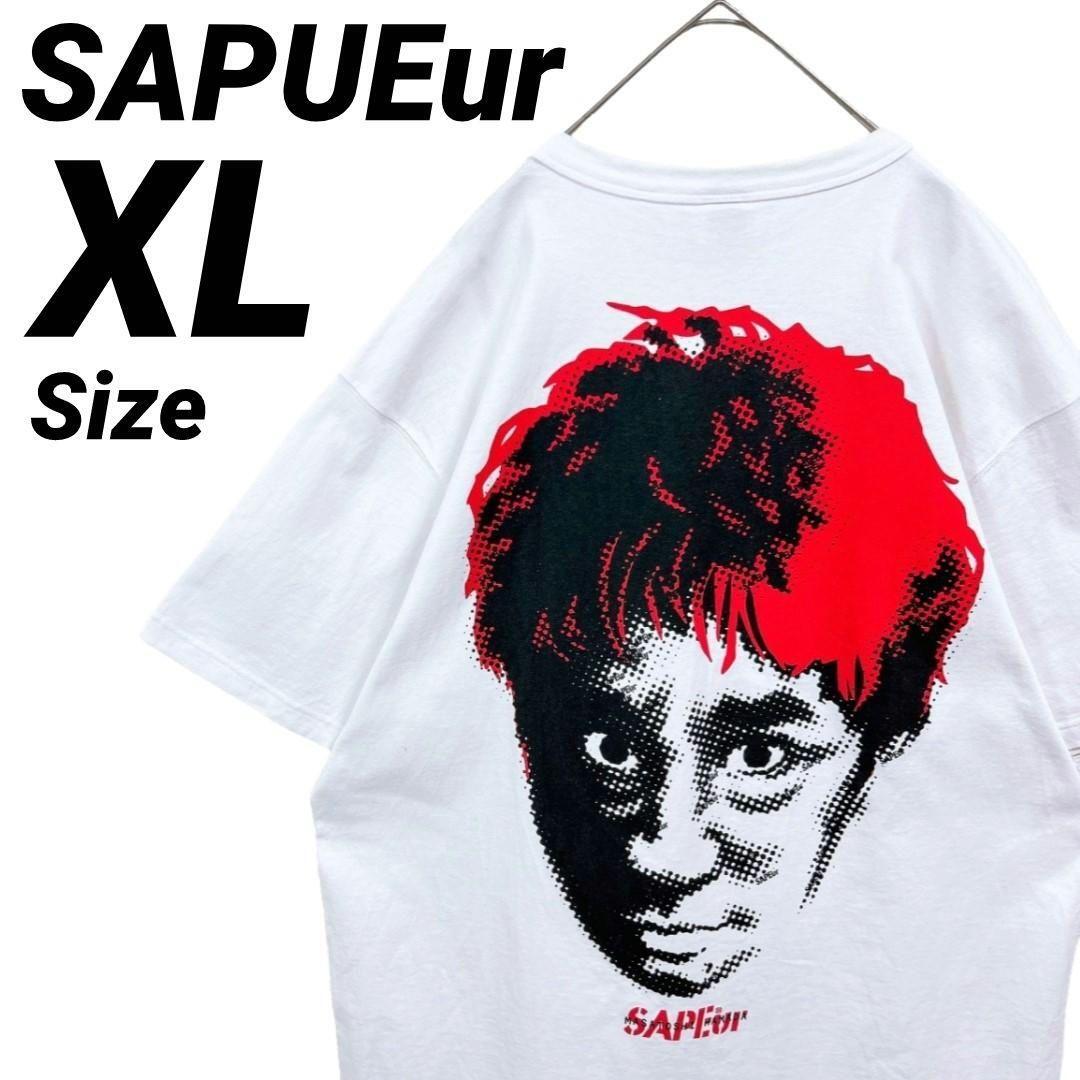 美品★XL★A Elegantes SAPEur サプール ダウンタウン 浜田雅功 Tシャツ レッド 赤 MASATOSHI HAMADA TEE