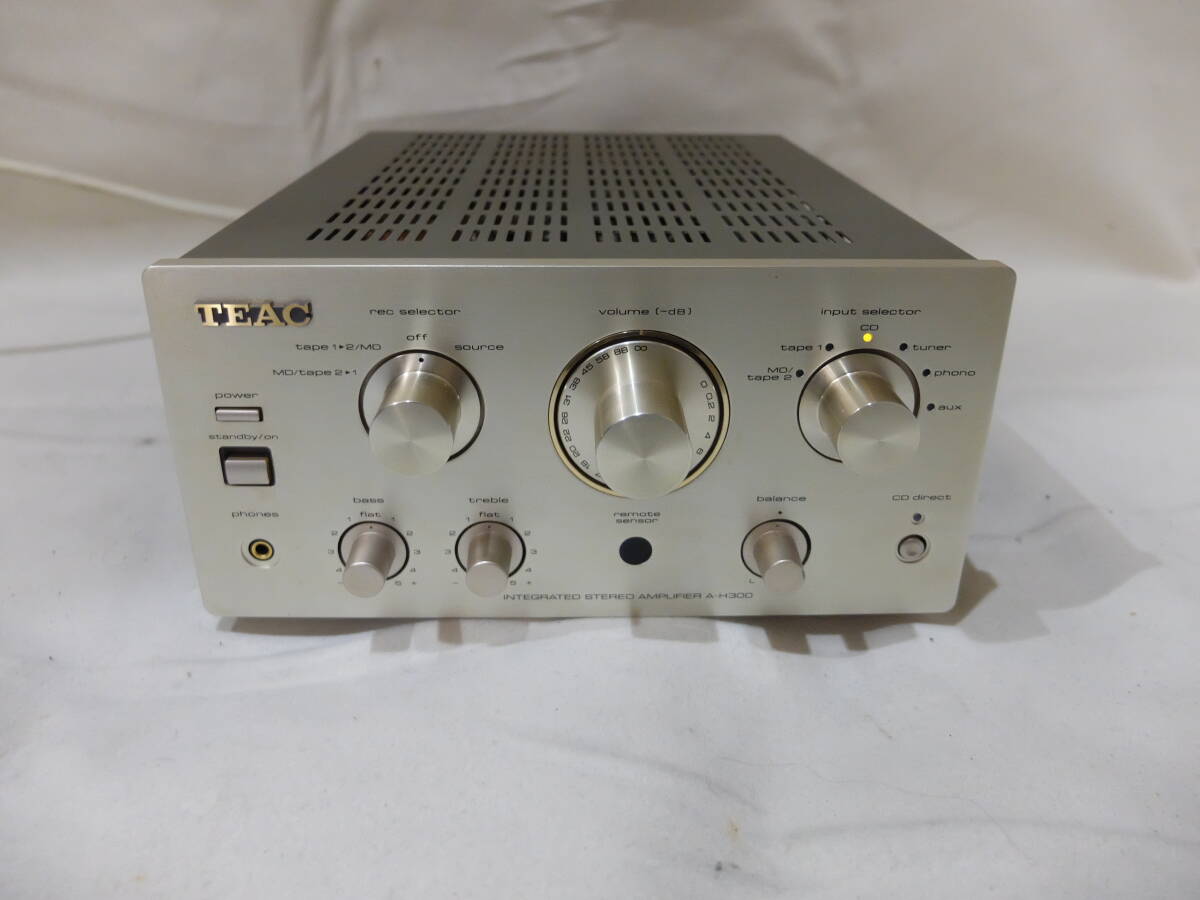 ティアック TEAC A-H300 プリメインアンプ_画像2