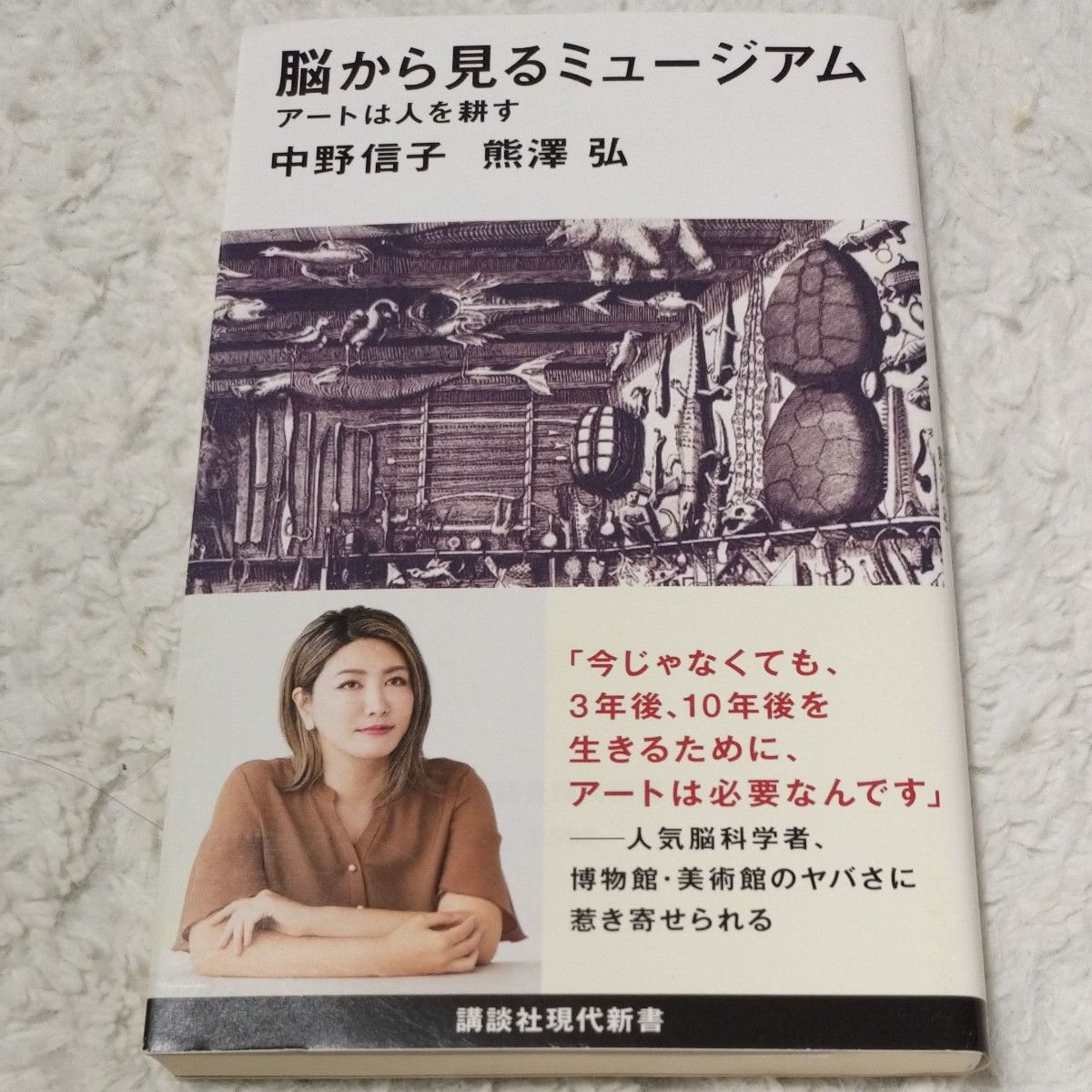 脳から見るミュージアム　アートは人を耕す （講談社現代新書　２５９２） 中野信子／著　熊澤弘／著