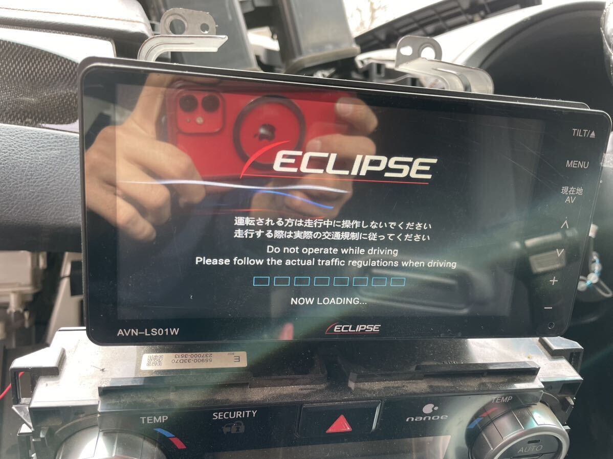 ECLIPSE イクリプス メモリーナビゲーション カーナビ AVN-LS01W_画像1