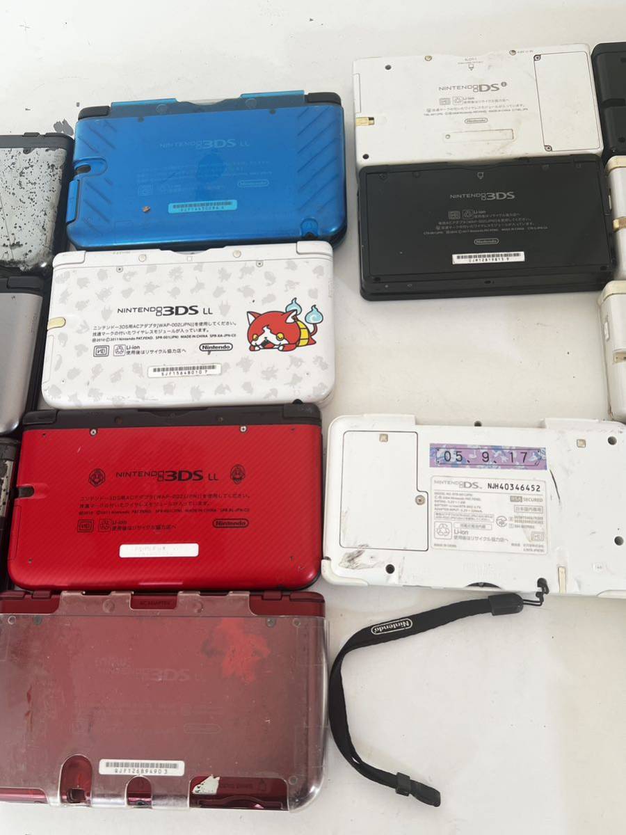 AK7796●任天堂　ニンテンドー　NINTENDO 3DS LL/3DS/DS/DS lite/PSP1000/GAME BOYなど大量 まとめ 21台セット ジャンク品_画像7