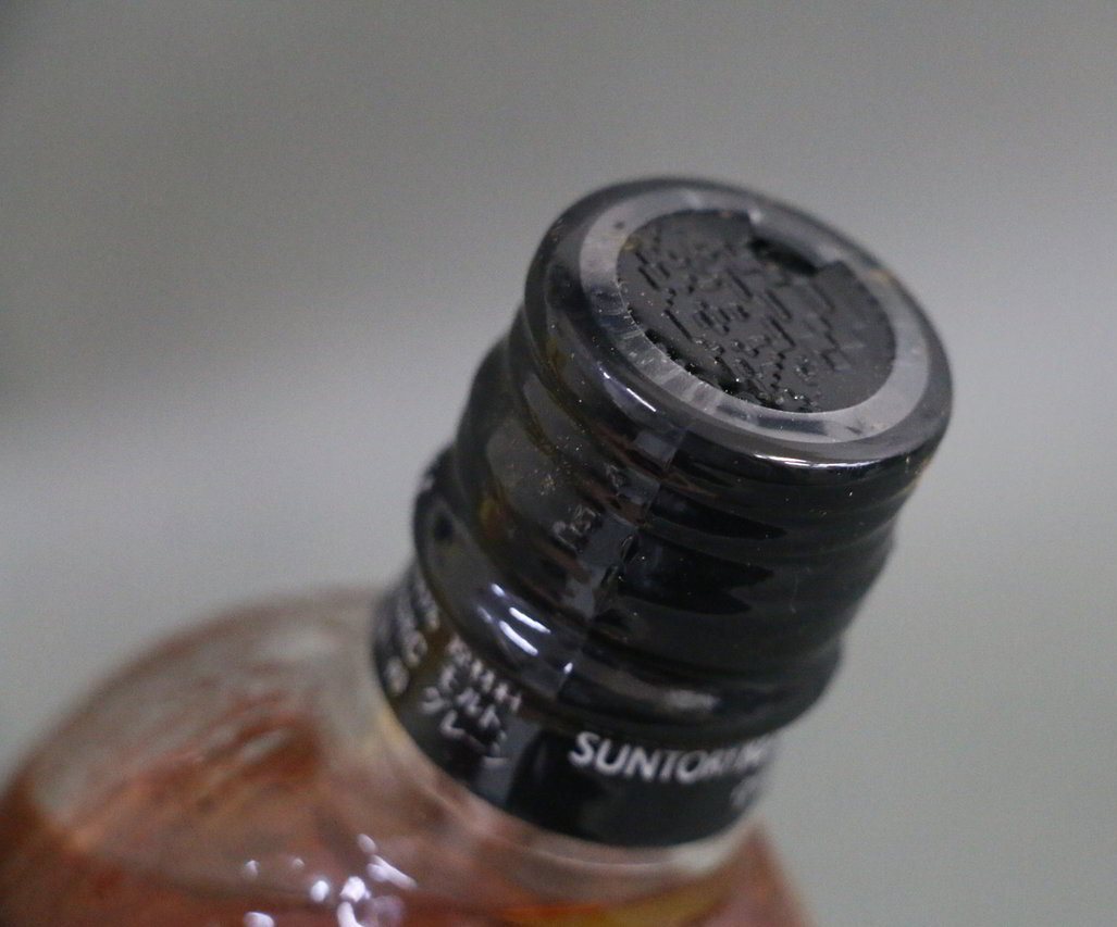 1円～ 【古酒未開栓】ウイスキー サントリー SUNTORY リザーブ ゴリラボトル 300ml 箱付_画像4