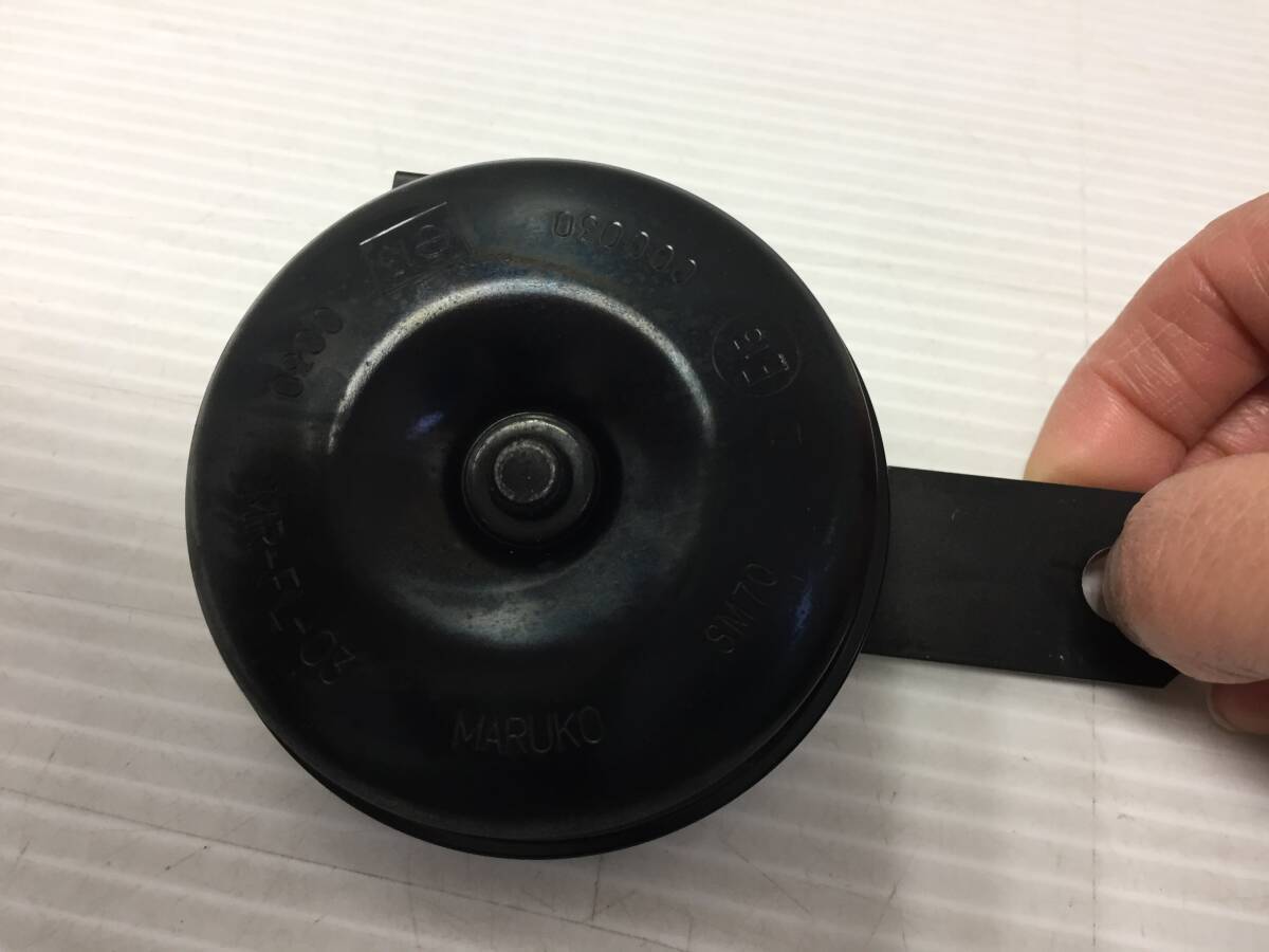 !TOYOTA Toyota original MARUKO maru ko horn Claxon Prius new car removing 86520-28180/86510-28130 parts (NF240308) 517-25