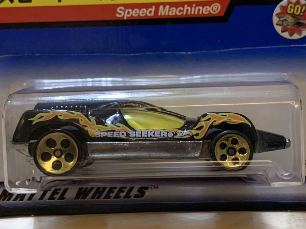 【日本語カード：新品/未開封】HOT WHEELS ホットウィール スピード・マシーン / Speed Machine [ブラック/ファイヤーパター]_画像5