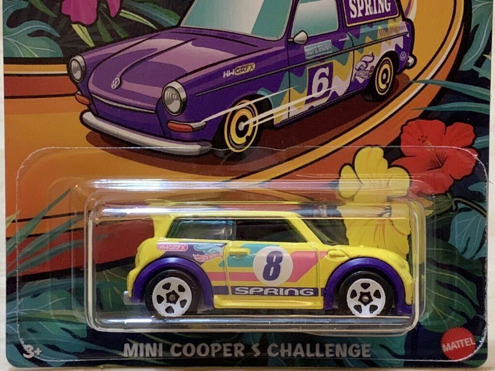 【ドン・キホーテ限定/新品：未開封】HOT WHEELS ホットウィール ミニクーパー S チャレンジ / MINI COOPER [スプリング]_画像3