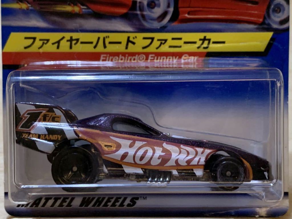 【日本語カード：新品/未開封】HOT WHEELS ホットウィール ファイヤーバード ファニーカー / Firebird Funny Car [ブラック]_画像3