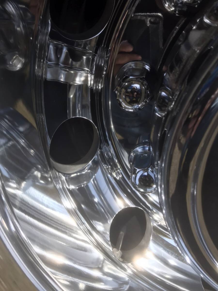 【プラチナブルーポリッシュ】120 アルミホイール 磨き 磨き剤 超超鏡面 光沢 撥水 トラック ステンレス メッキ バイク 車 の画像7