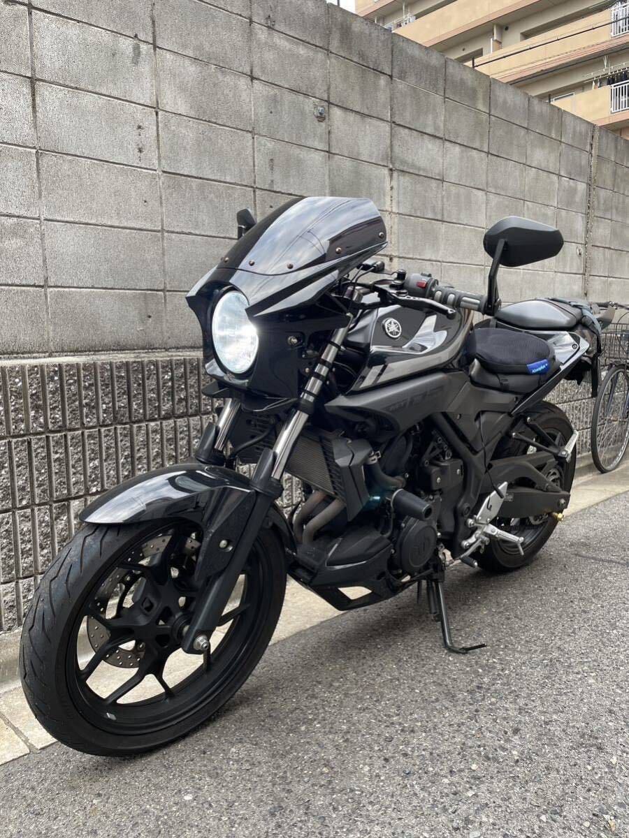 ヤマハMT-03カスタム YAMAHA 個人出品 車検2年付 MT mt mt-03 mt-25 mt-07 の画像2