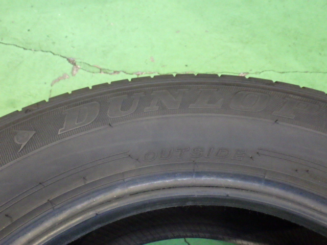 DUNLOP LEMANSⅤ 195/65R15 91H タイヤ2本 22年 6.2mm ルマン5 【管理番号 9115 RB4-601】中古【大型商品】_画像2