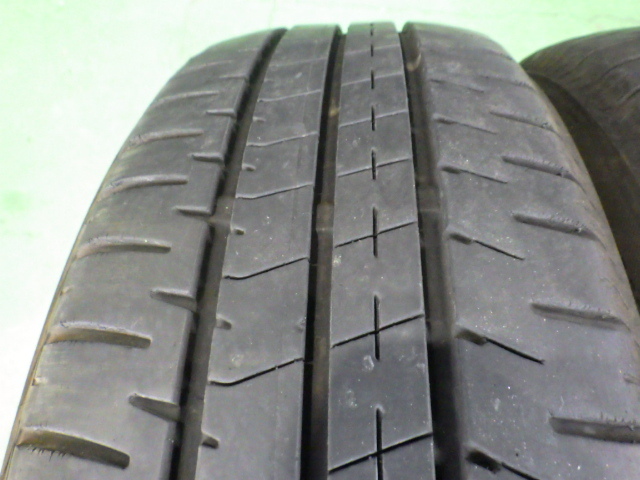 BRIDGESTONE ECOPIA NH200C 165/55R15 75V タイヤ2本 22年 5.4mm 【管理番号 9138 RB2-601】中古【小物】_画像6