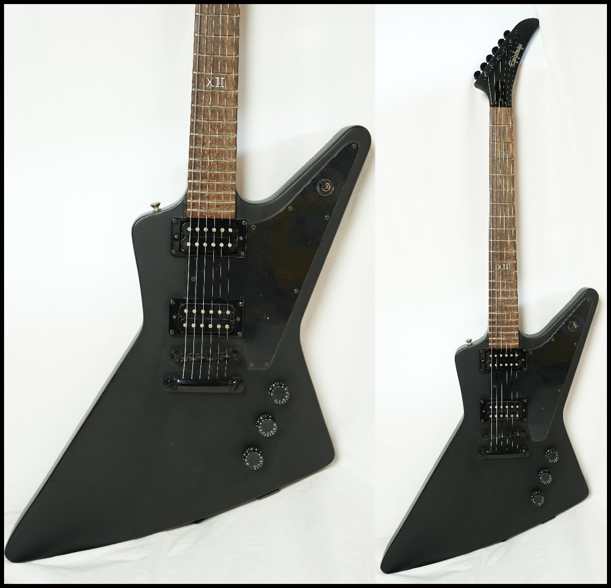 ★Epiphone by Gibson★GOTHIC EXPLORER 艶消しブラックモデル 2013年製 エクスプローラー 状態良好★_画像1