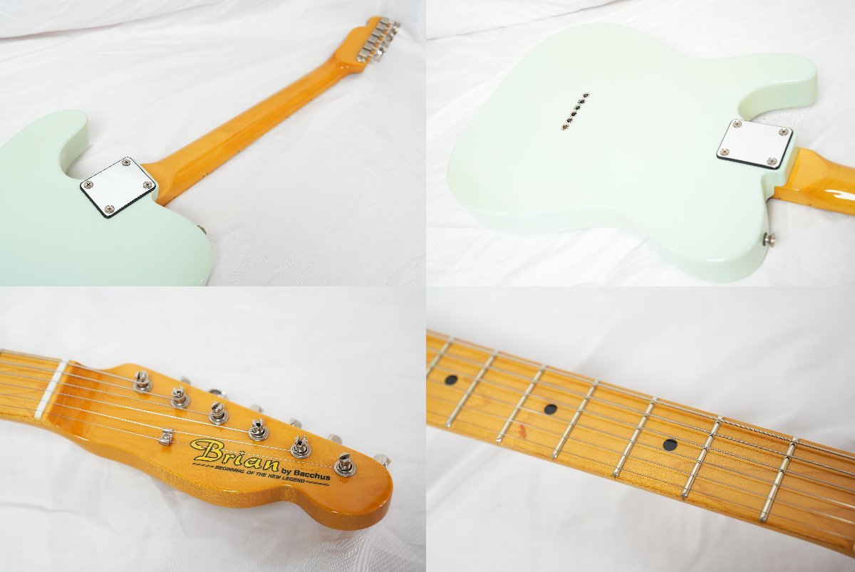 *Brian by Bacchus*BTH THINLINE TELECASTER SBL Sonic голубой блеск отделка Bacchus 90 годы прекрасный товар *