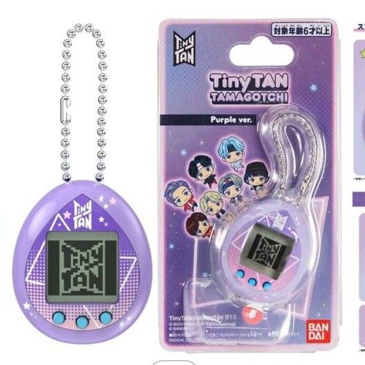 値下げ！たまごっち TinyTAN Tamagotchi Purple ver.　 BANDAI