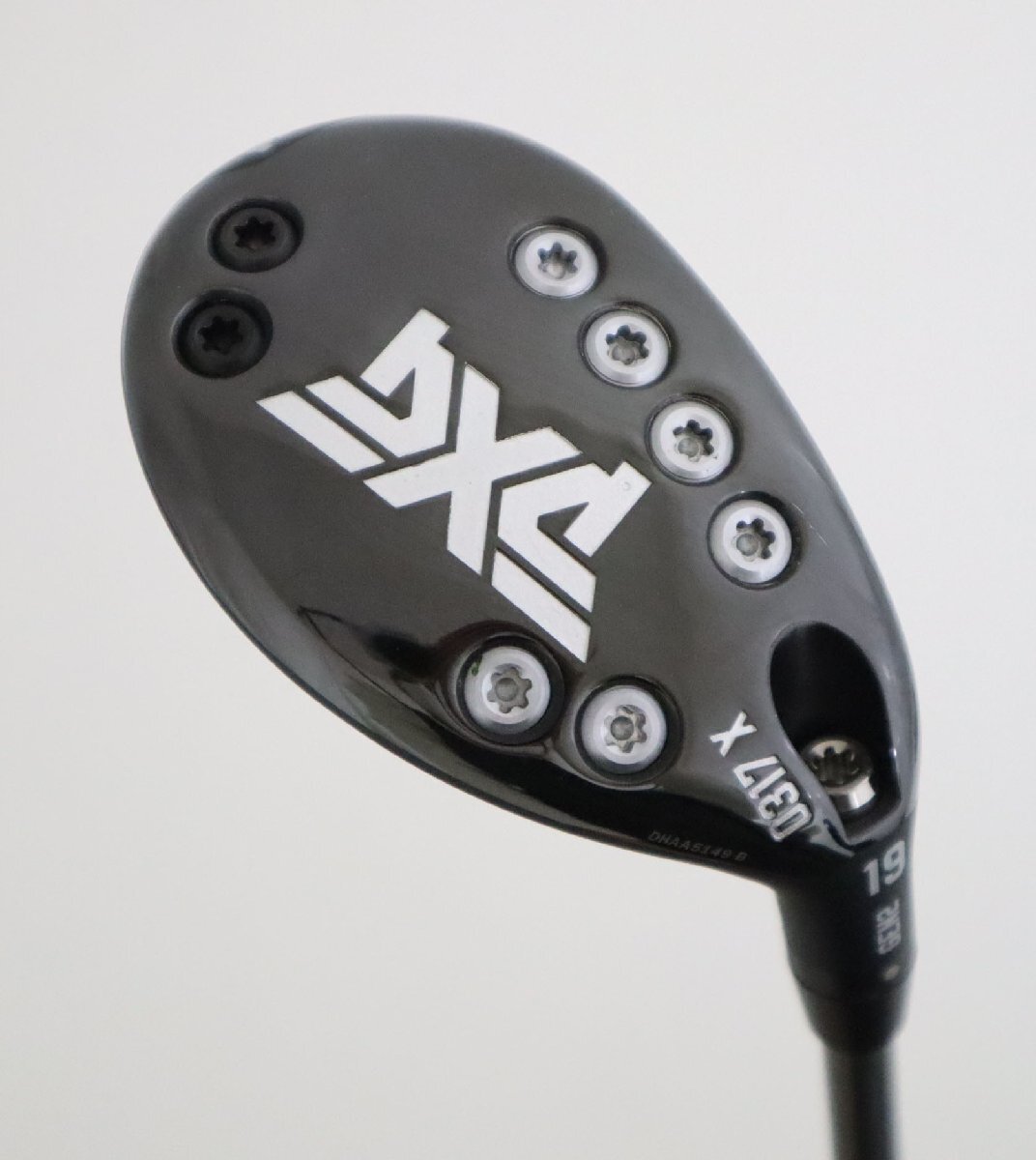 ●中古美品！PXG★0317 X GEN2 ハイブリッド（ユーティリティー）19°ツアーAD U-65カーボン　R（60925_画像2