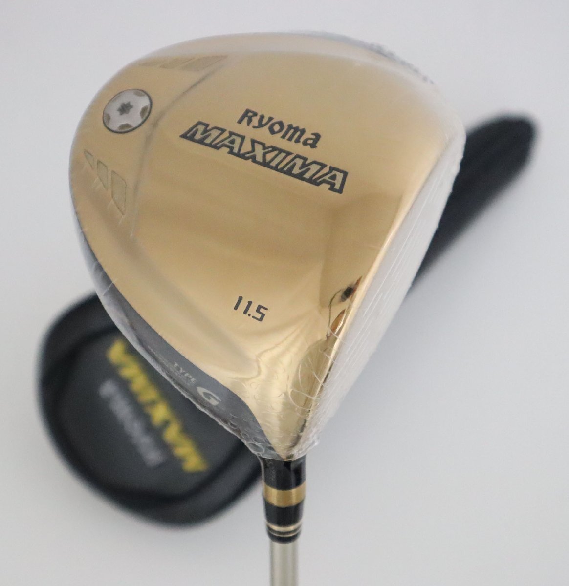 ●1円～！新品！Ryoma★リョーマ　MAXIMA（マキシマ）タイプGドライバー　琥珀GOLD IP　11.5°TOUR AD M2-Gカーボン　R2　(61154_画像1