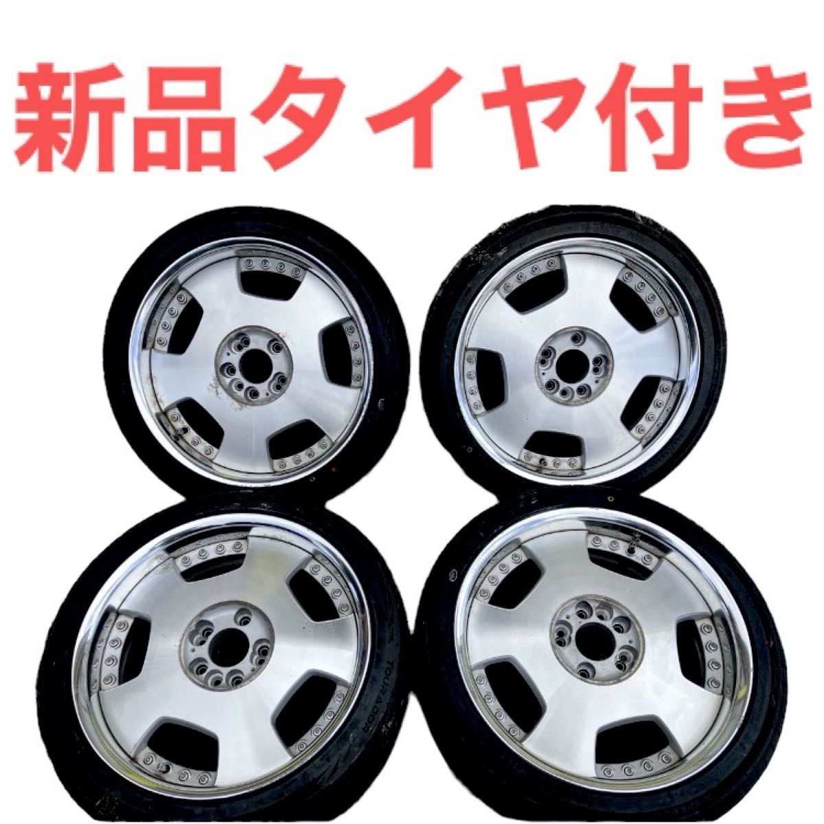 新品タイヤ付 workユーロラインディッシュ ワークホイール 18 新品タイヤ付 workユーロラインディッシュ ワークホイール 18