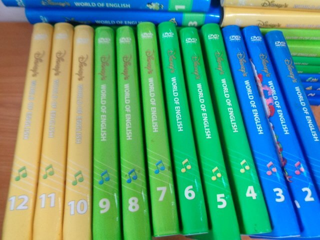 33本　ジャンク品　DVD　ワールドファミリー DWE ディズニー ワールドオブイングリッシュ_画像2