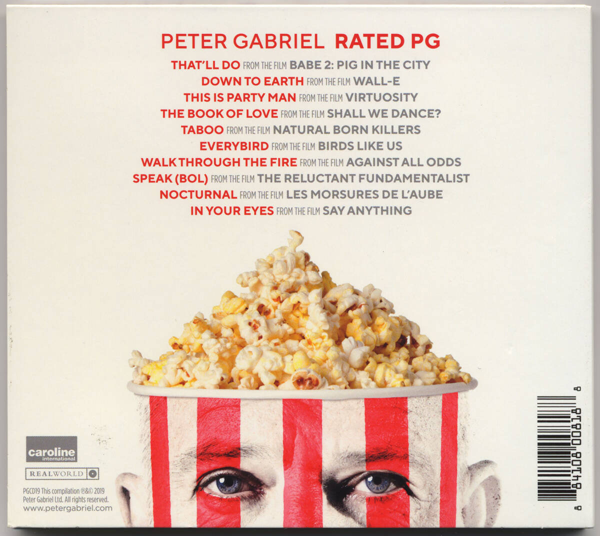 PETER GABRIEL/RATED PG ★ ピーター・ガブリエル_画像2