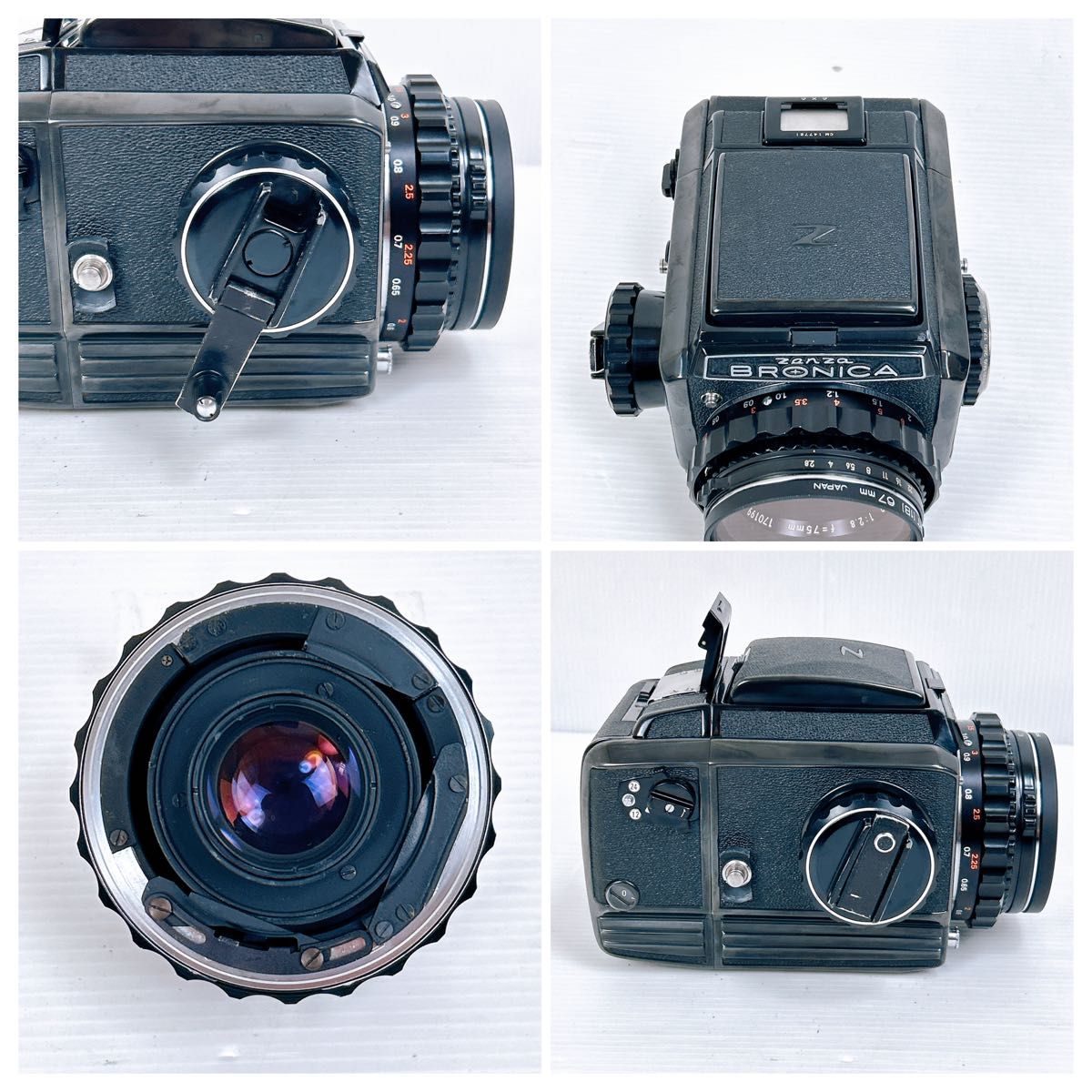 ZENZA Bronica ゼンザ ブロニカ S2 中判カメラC 1 2 8 f=75mm ZENZA Bronica ゼンザ ブロニカ S2 中判カメラC 1 2 8 f=75mm