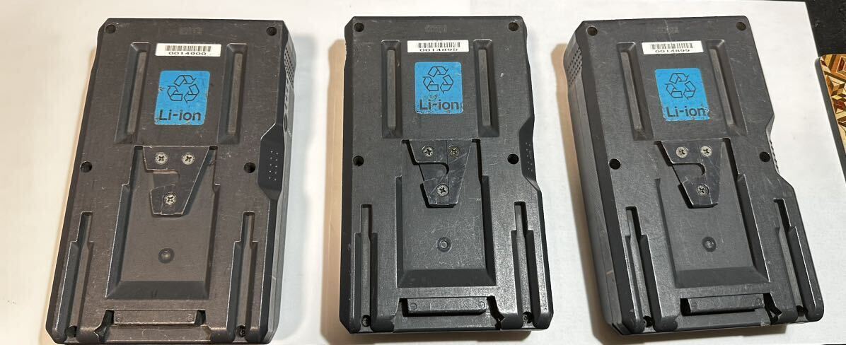 SONY BP-GL95 V mount battery 3 piece 
